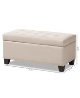 Michaela Storage Ottoman