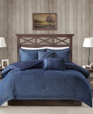Woolrich Perry Denim -Pc. Comforter Set