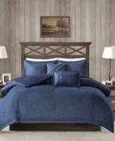 Woolrich Perry Denim Comforter Sets