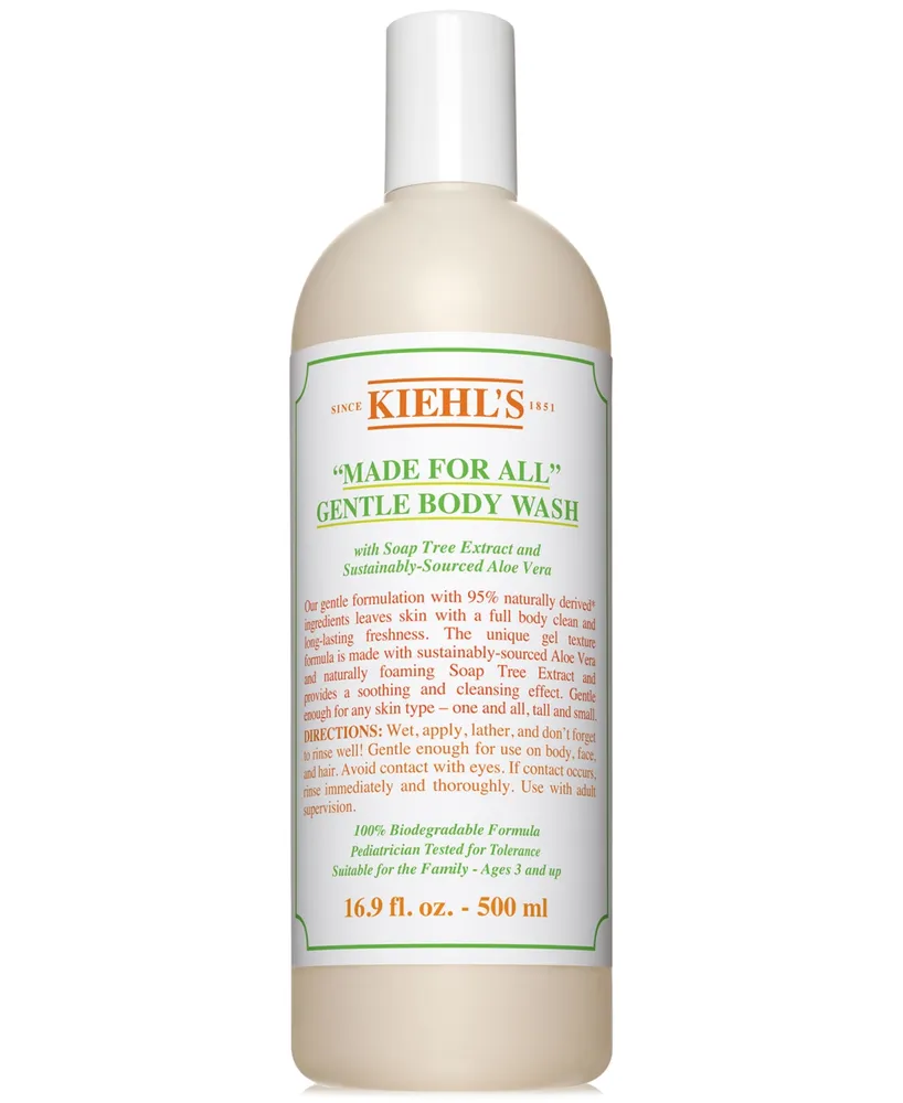 Kiehl's Since 1851 "Made For All" Gentle Body Wash, 16.9 oz.