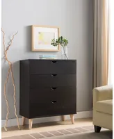 Massenburg Ii Modern 4-Drawer Chest