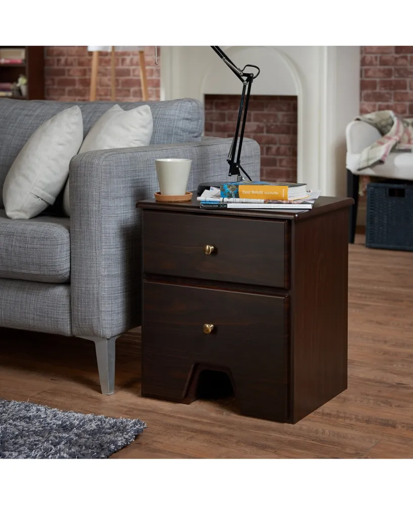 Closeout Puleo 2 Drawer End Table