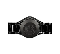 Rado Women's Swiss True Diamond Accent Black High-Tech Ceramic Bracelet Watch 30mm R27059712