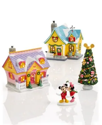 Department 56 Disney Mickeys Christmas Village Collection