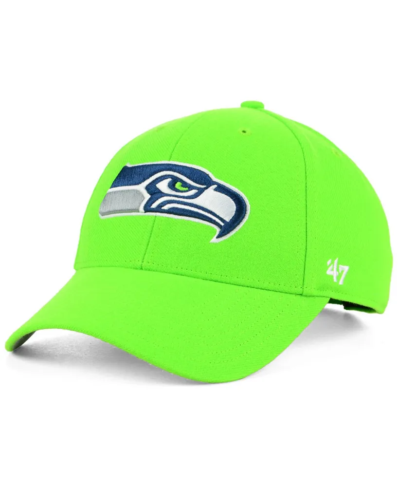 Mens Seattle Seahawks '47 Brand Black Franchise Fitted Hat