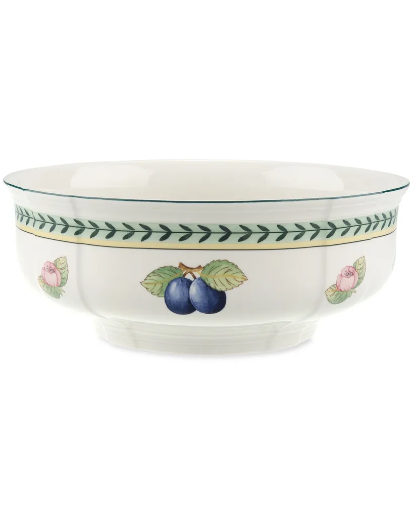 Villeroy & Boch 9.75 " French Garden Round Vegetable Bowl, Premium Porcelain