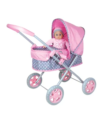 Lissi Doll - Baby Pram With 14" Soft Baby