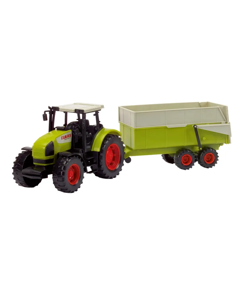 Dickie Toys - Claas Toy Tractor with trailer