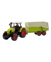 Dickie Toys - Claas Toy Tractor with trailer