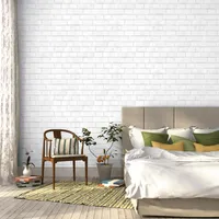 Tempaper Textured Brick Peel and Stick Wallpaper