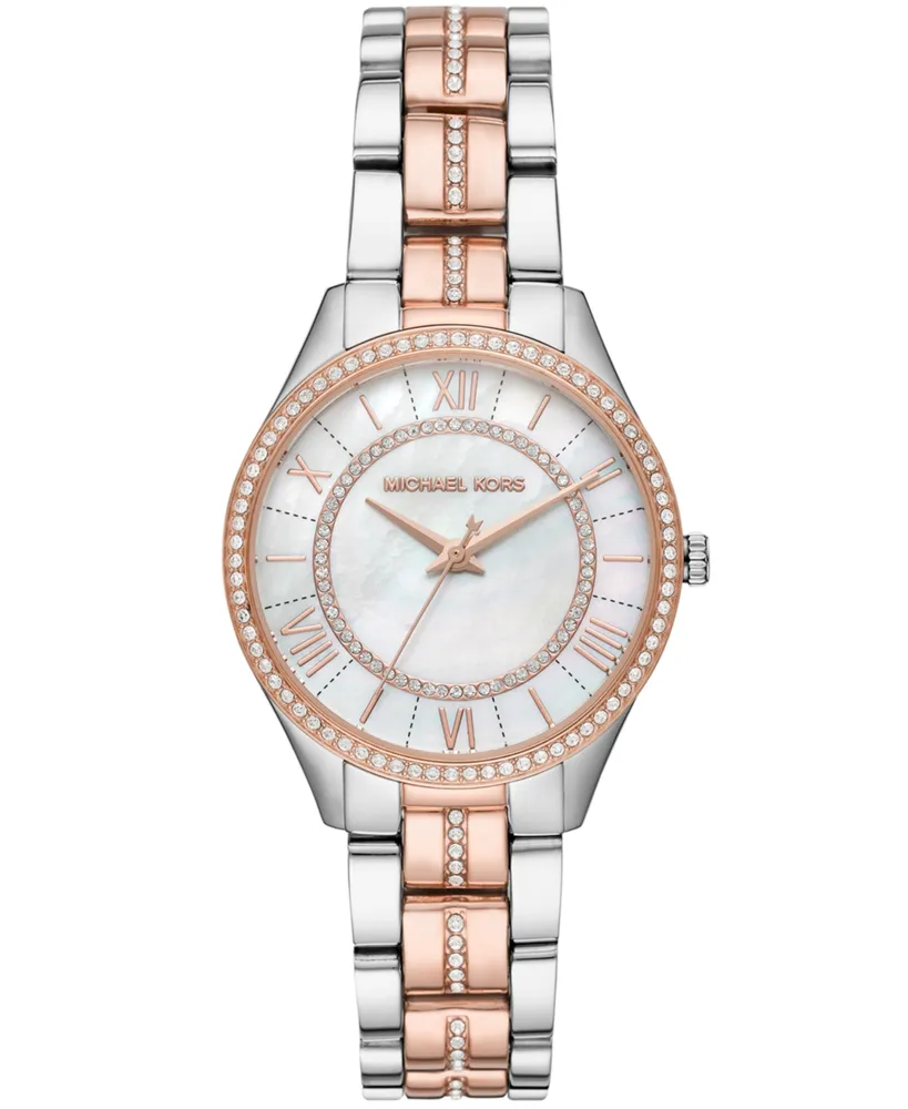 Michael Kors Women's Lauryn Two-Tone Stainless Steel Bracelet Watch 33mm