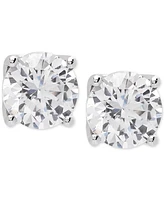 Grown With Love Igi Certified Lab Diamond Stud Earrings (2 ct. t.w.) 14k White Gold or