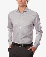 Calvin Klein Steel Men's Slim-Fit Non-Iron Stretch Performance Dress Shirt