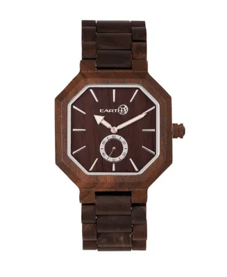Earth Wood Acadia Wood Bracelet Watch 43Mm