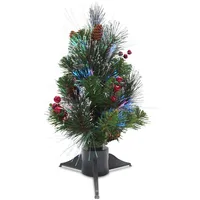 National Tree 18" Fiber Optic Crestwood Spruce Tree