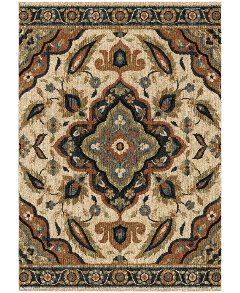 Orian Next Generation Wada Off White 5'3" x 7'6" Area Rug