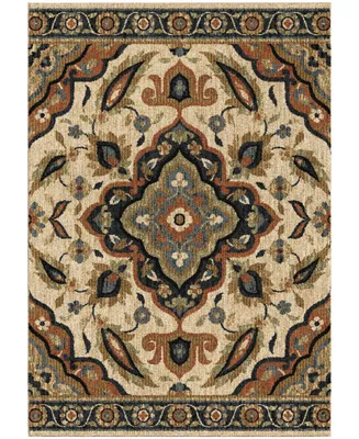 Orian Next Generation Wada Off White 5'3" x 7'6" Area Rug