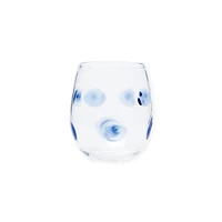 Vietri Drop Stemless Wine Glass