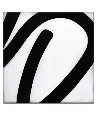 Ready2HangArt, 'Lines Ii' Shape Canvas Wall Art