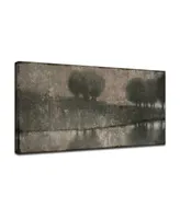 Ready2HangArt, 'Gray Banks' Abstract Canvas Wall Art