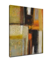 Ready2HangArt, 'Down to Earth Ii' Abstract Canvas Wall Art