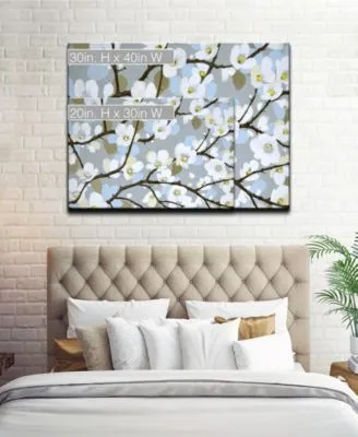 Ready2hangart Dogwood Meadow Floral Canvas Wall Art Collection