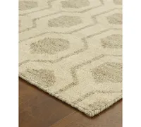 Closeout! Oriental Weavers Maddox 56505 Beige/Stone 3'6" x 5'6" Area Rug