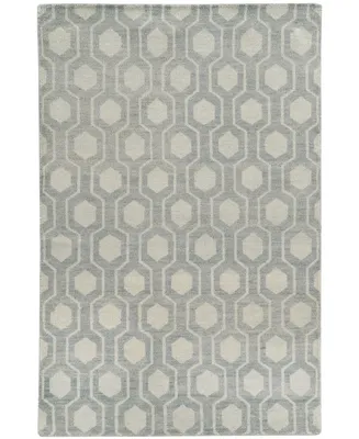 Closeout! Oriental Weavers Maddox 56506 Blue/Beige 3'6" x 5'6" Area Rug