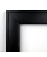 Amanti Art Nero 19x23 Bathroom Mirror