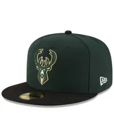 New Era Milwaukee Bucks Basic 2 Tone 59FIFTY Fitted Cap