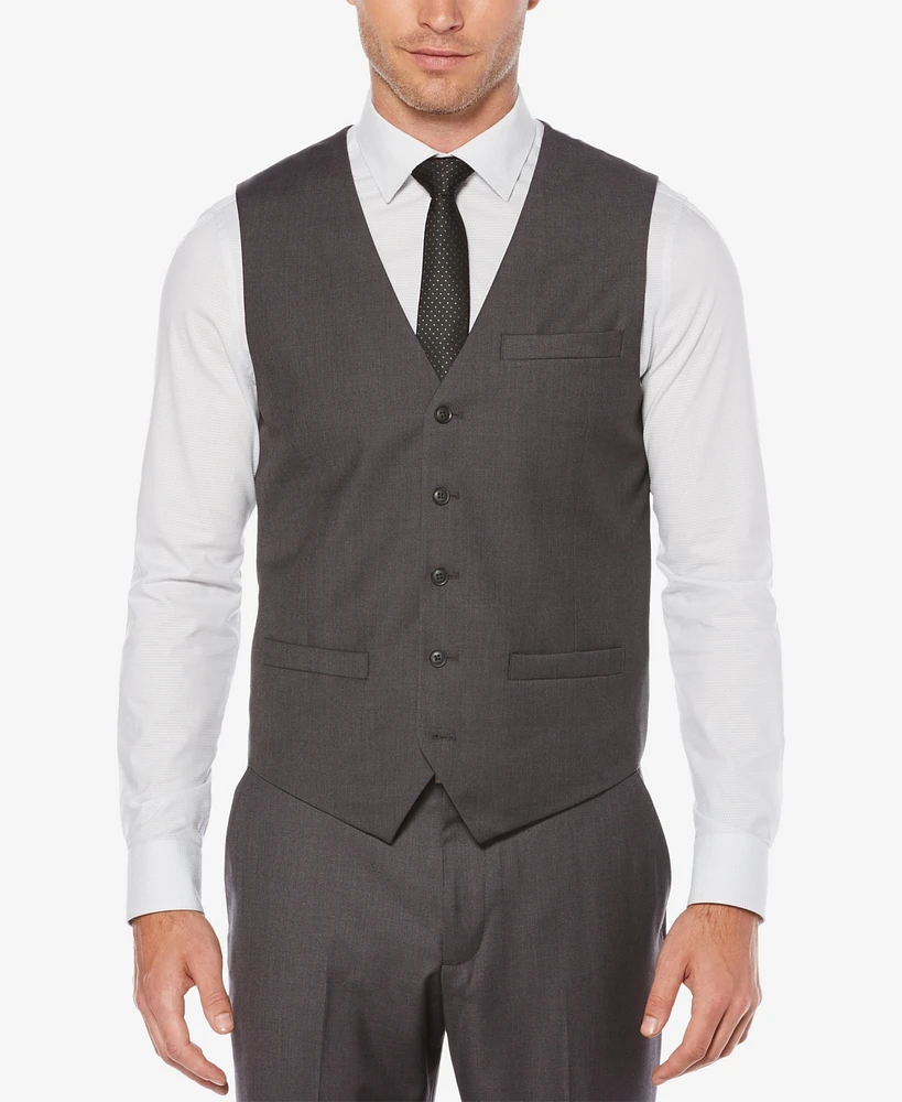 Perry Ellis Men's Solid Vest