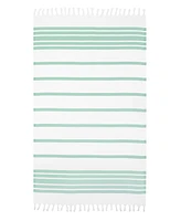 Linum Home Herringbone Pestemal Beach Towel