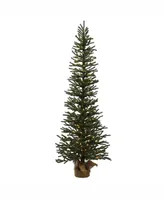 Vickerman 5 ft Mini Pine Artificial Christmas Tree