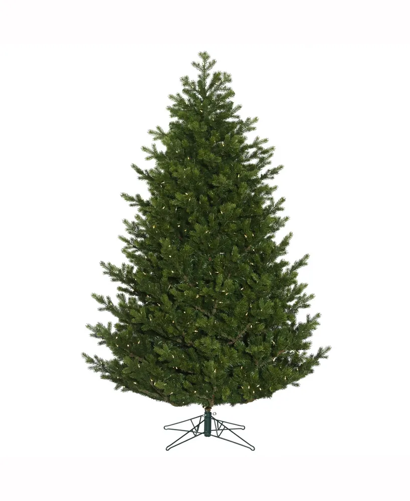 7.5' X 60" Eagle Frasier Full Artificial Christmas Tree Features 3357 Pe/Pvc Tips