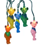 Kurt Adler Ul 10 Light Grateful Dead Bears Light Set