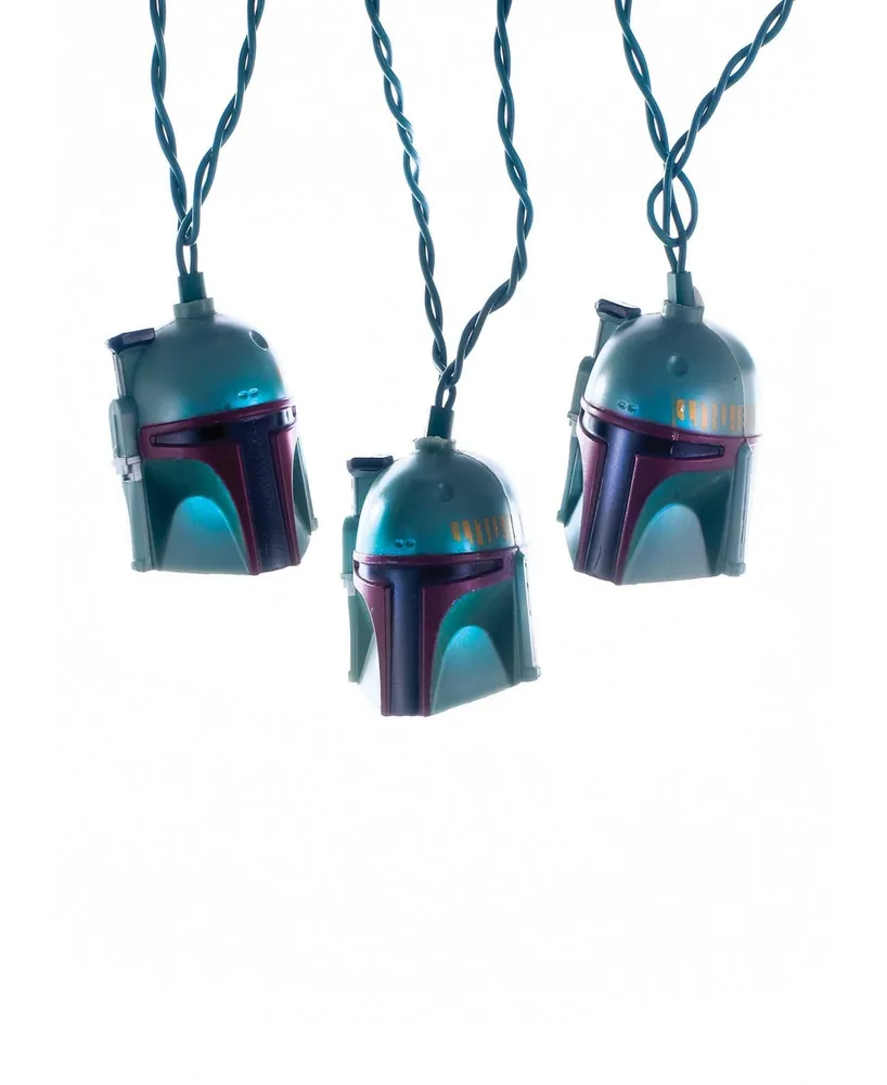 Kurt Adler 10-Light Boba Fett Helmet Light Set