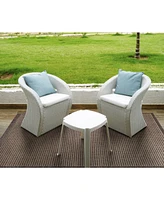 Km Home Avola Indoor/Outdoor 6'7" x 9'6" Area Rug