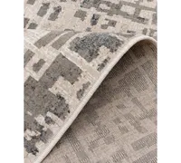 Trisha Yearwood Home Enjoy Alair Oyster/Chalk 5' x 7'6" Area Rug