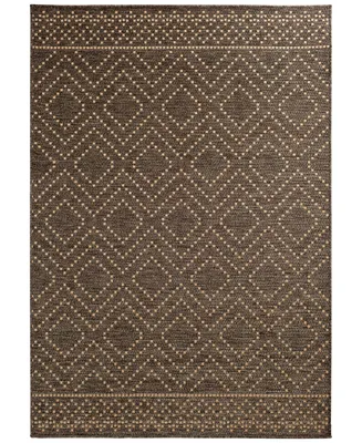 Closeout! Km Home Sidra Border Indoor/Outdoor 7'10" x 9'10" Area Rug