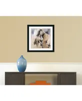 Amanti Art Frison Horse Framed Art Print