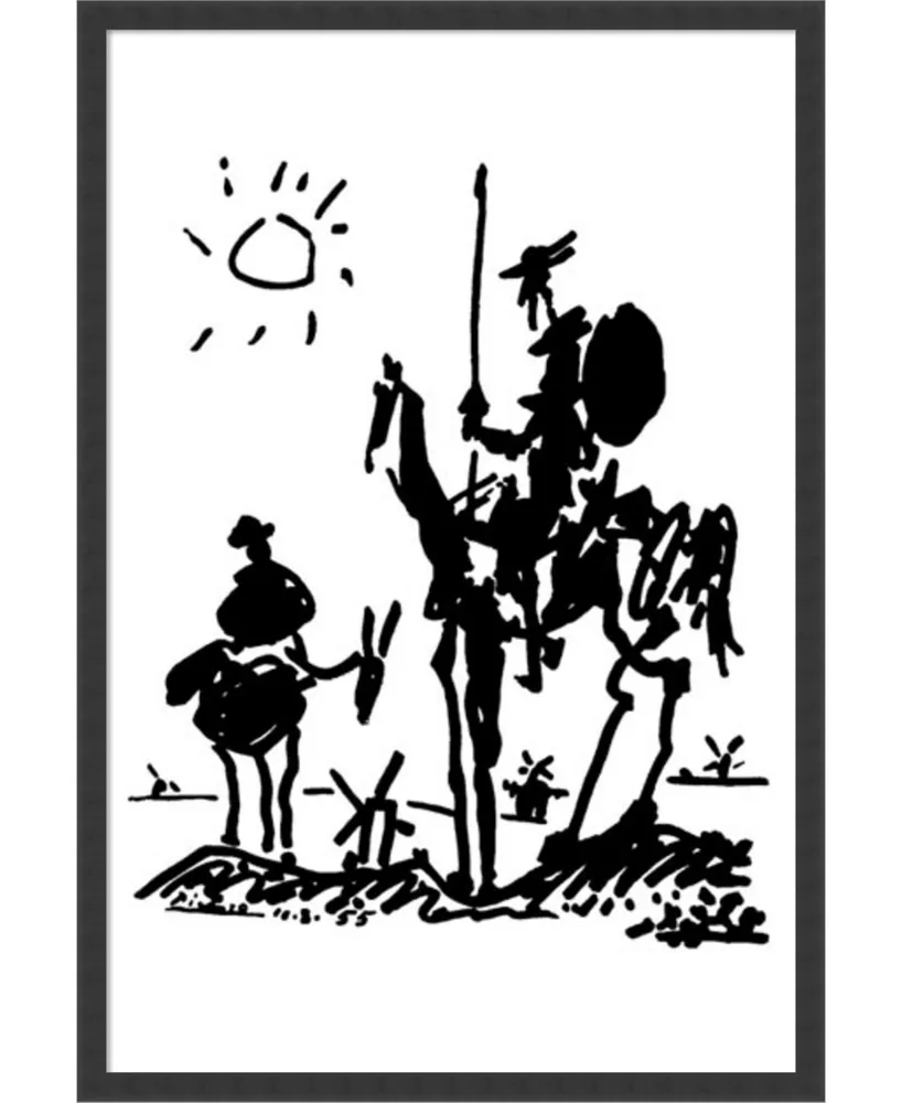 Amanti Art Don Quixote By Pablo Picasso