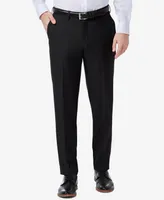 Haggar Men's Premium Comfort Slim-Fit Performance Stretch Flat-Front Dress Pants