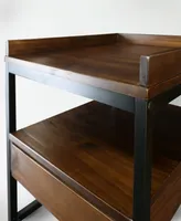 Horizon End Table with Drawer