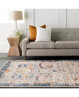 Livabliss Harput Hap-1014 Dark Blue 2'7" x 7'3" Area Rug