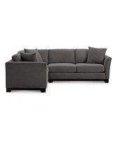 Elliot Ii 108" Fabric 2-Pc. Sleeper Sofa Sectional, Created for Macy's