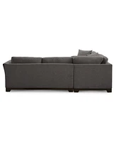 Elliot Ii 108" Fabric 2-Pc. Sleeper Sofa Sectional, Created for Macy's