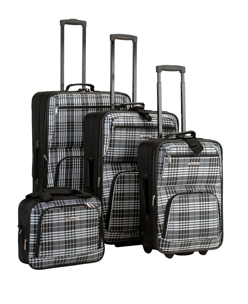 Rockland 4-Pc. Softside Luggage Set