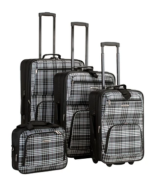 Rockland 4-Pc. Softside Luggage Set