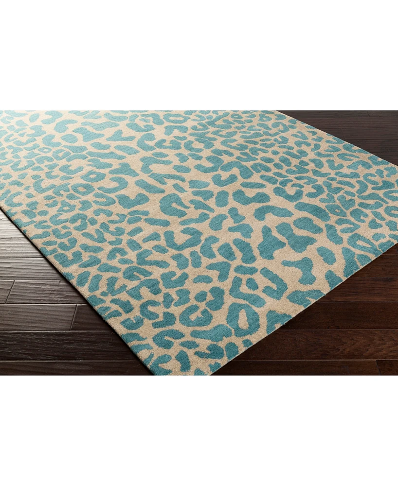 Livabliss Athena Ath-5120 Dark Green 2'6" x 8' Runner Area Rug