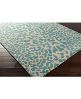 Livabliss Athena Ath-5120 Dark Green 6' x 9' Area Rug